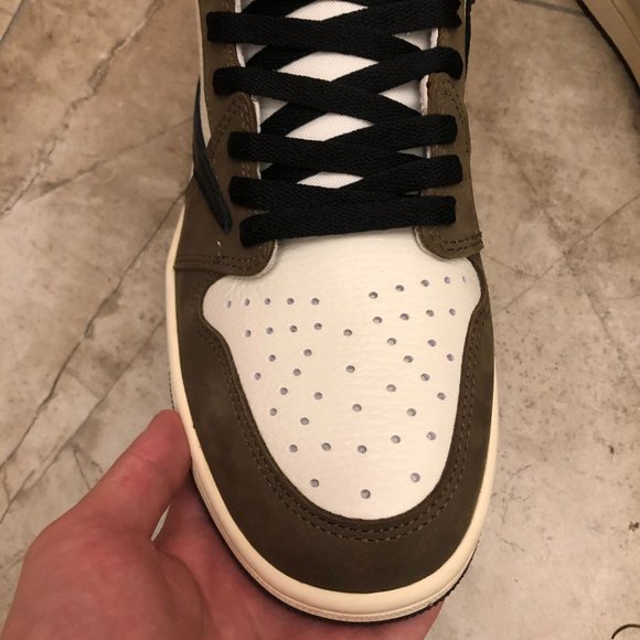 Nike Air Jordan1 High OG TS SP CD4487 100 US7 - Picture 6 of 10